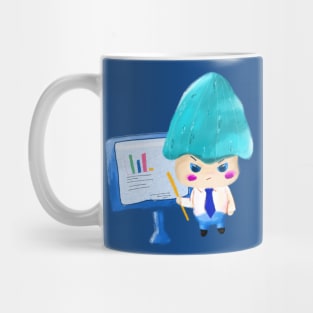 Workaholic mushroom Mug